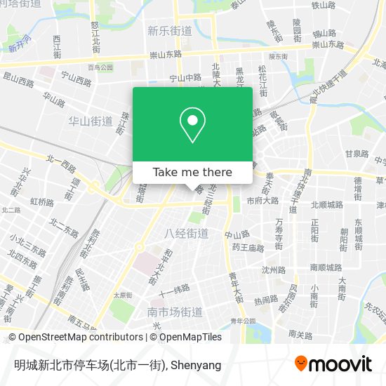 明城新北市停车场(北市一街) map