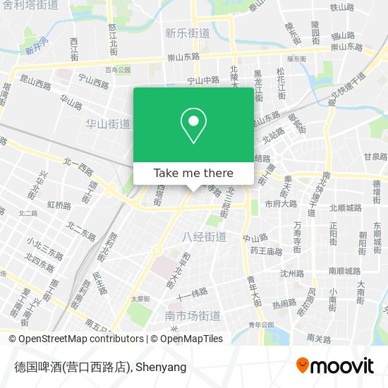 德国啤酒(营口西路店) map