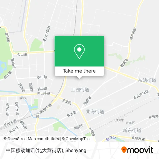 中国移动通讯(北大营街店) map
