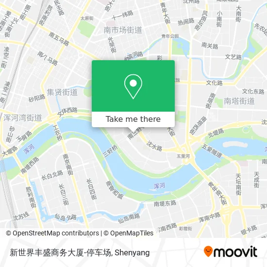 新世界丰盛商务大厦-停车场 map