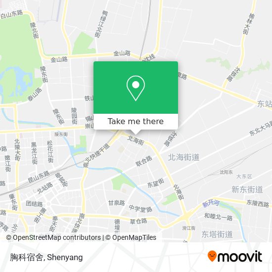 胸科宿舍 map