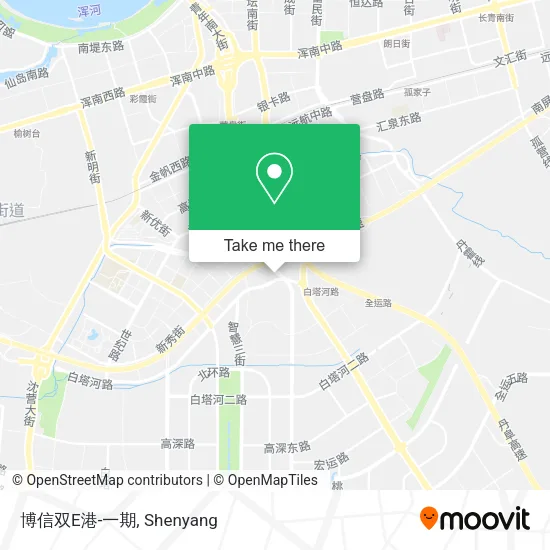 博信双E港-一期 map
