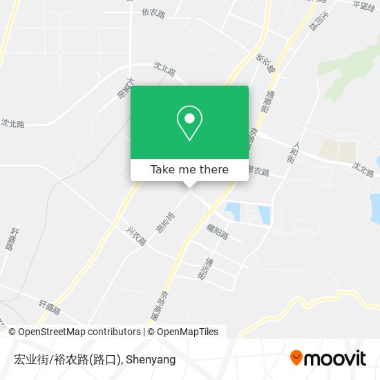 宏业街/裕农路(路口) map