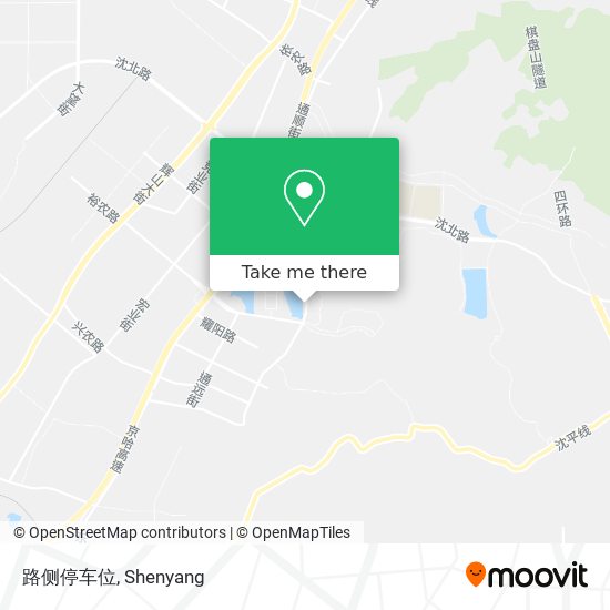 路侧停车位 map