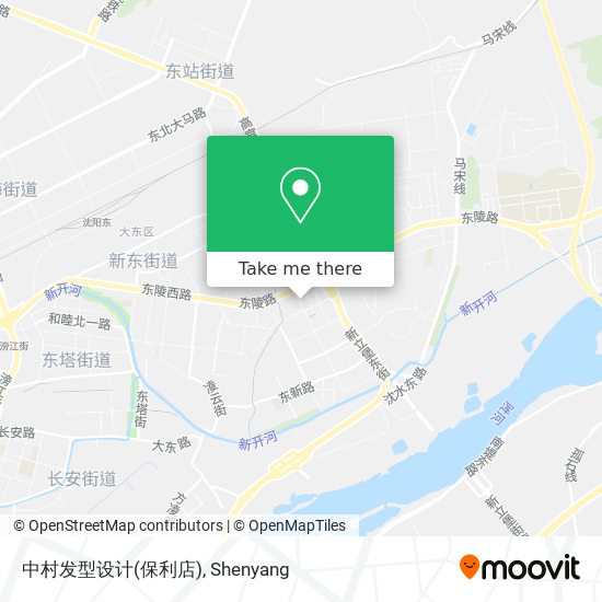 中村发型设计(保利店) map