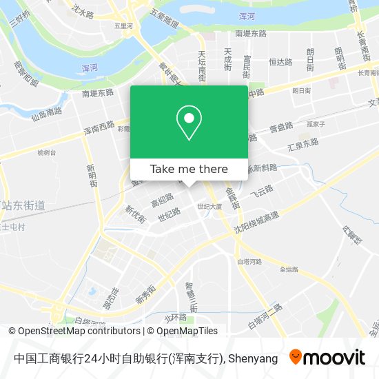 中国工商银行24小时自助银行(浑南支行) map