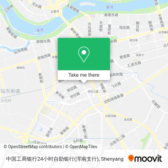 中国工商银行24小时自助银行(浑南支行) map