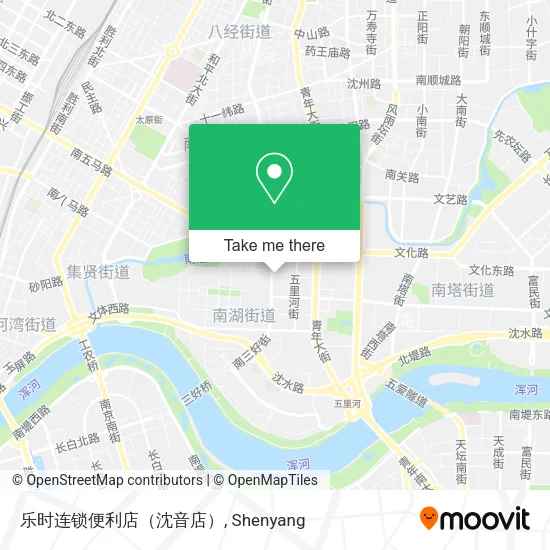乐时连锁便利店（沈音店） map