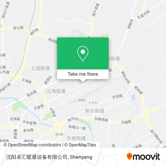 沈阳卓汇暖通设备有限公司 map