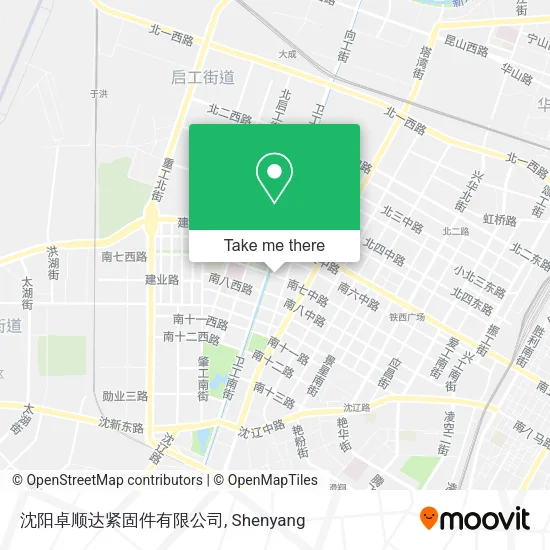 沈阳卓顺达紧固件有限公司 map