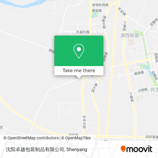 沈阳卓越包装制品有限公司 map