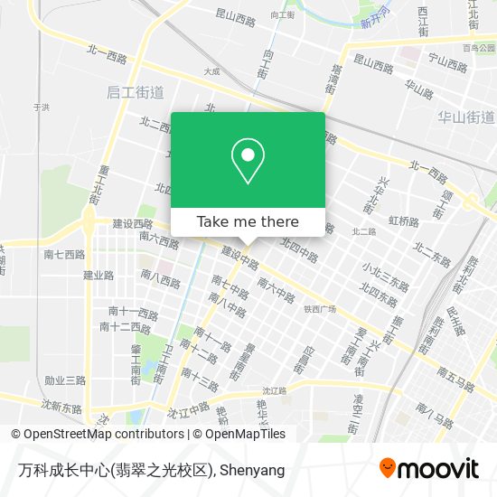 万科成长中心(翡翠之光校区) map
