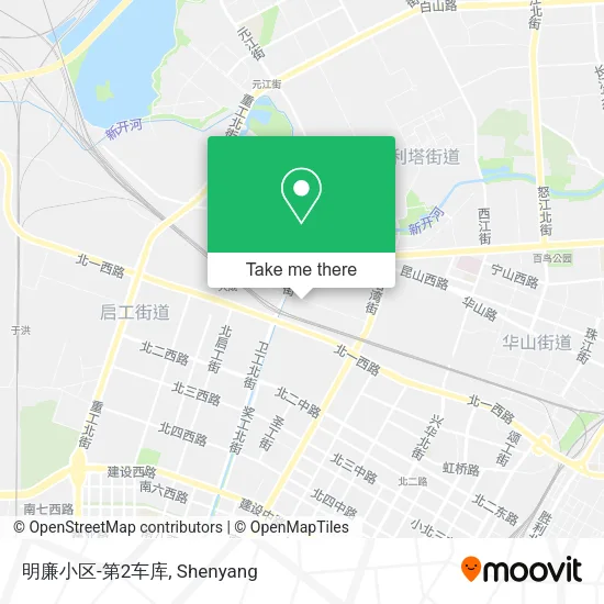 明廉小区-第2车库 map