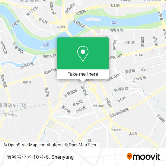 清河湾小区-10号楼 map