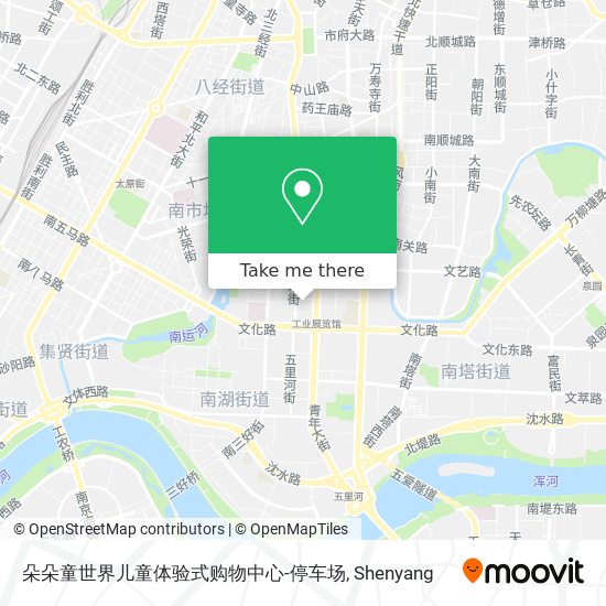 朵朵童世界儿童体验式购物中心-停车场 map