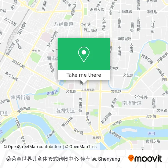 朵朵童世界儿童体验式购物中心-停车场 map