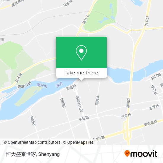 恒大盛京世家 map