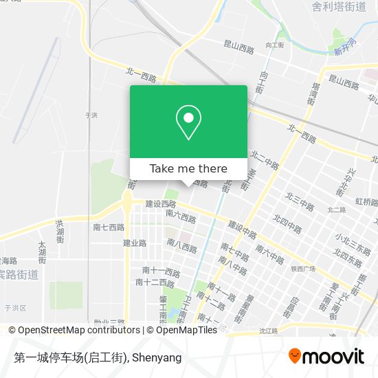 第一城停车场(启工街) map