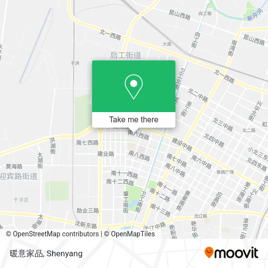 暖意家品 map