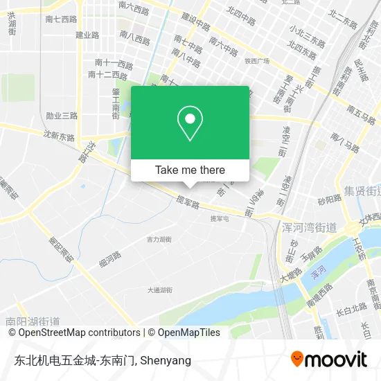 东北机电五金城-东南门 map