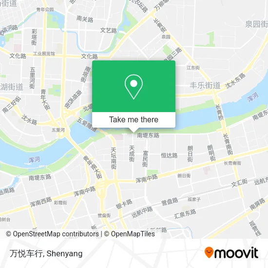 万悦车行 map