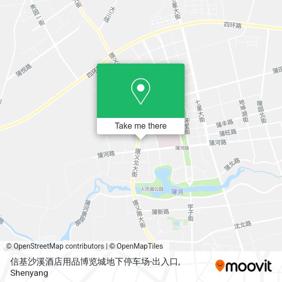 信基沙溪酒店用品博览城地下停车场-出入口 map