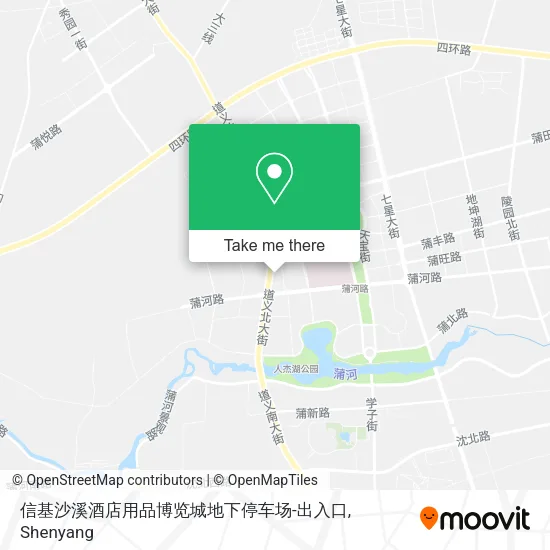 信基沙溪酒店用品博览城地下停车场-出入口 map