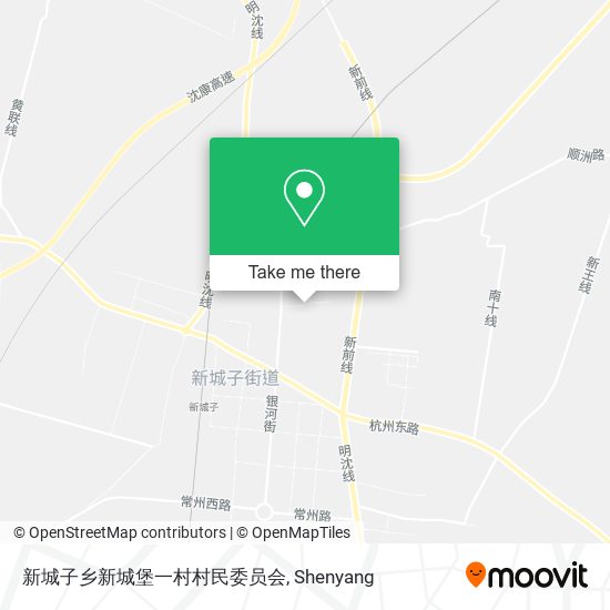 新城子乡新城堡一村村民委员会 map