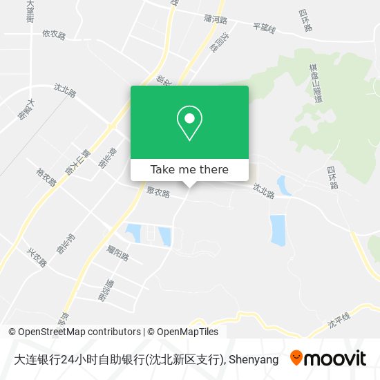 大连银行24小时自助银行(沈北新区支行) map