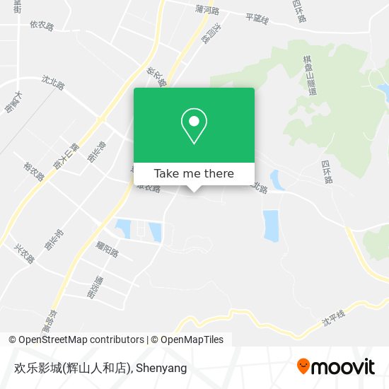 欢乐影城(辉山人和店) map