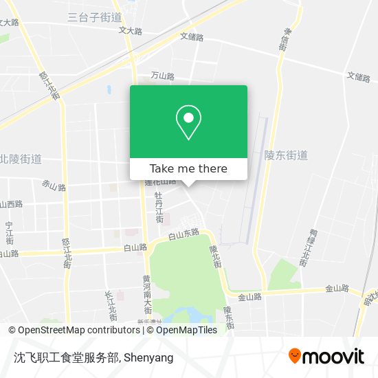 沈飞职工食堂服务部 map