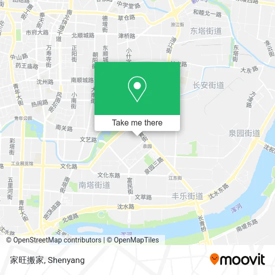 家旺搬家 map