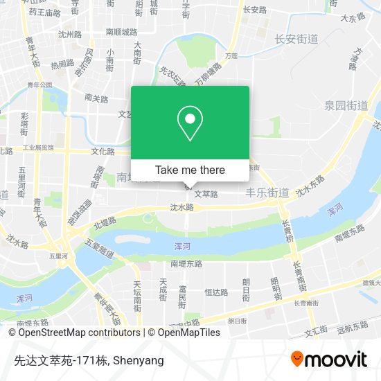 先达文萃苑-171栋 map