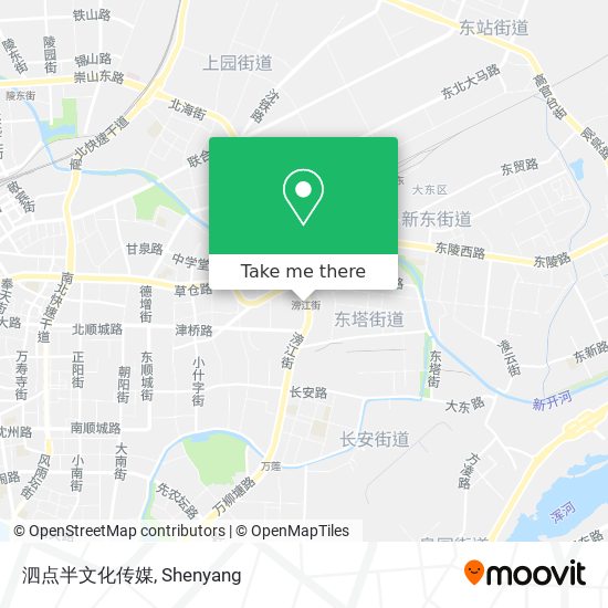 泗点半文化传媒 map