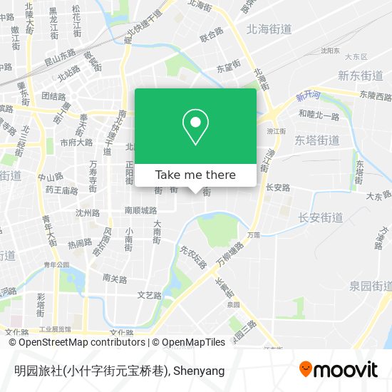 明园旅社(小什字街元宝桥巷) map