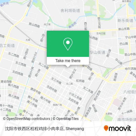 沈阳市铁西区程程鸡排小肉串店 map