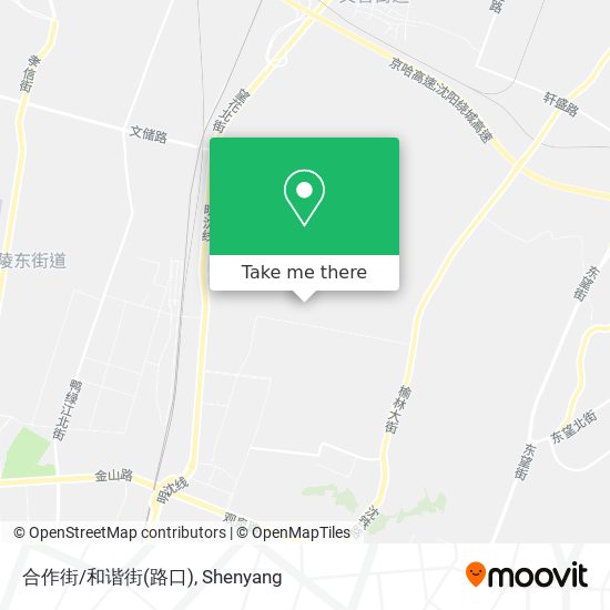 合作街/和谐街(路口) map