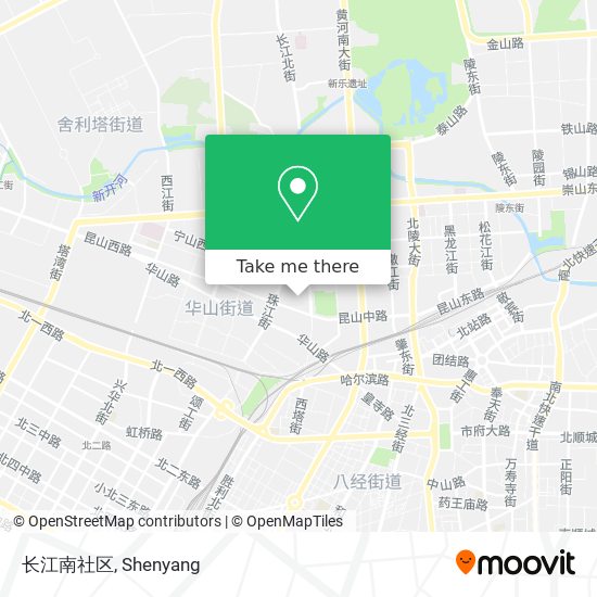 长江南社区 map