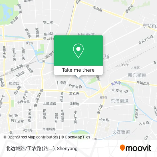 北边城路/工农路(路口) map