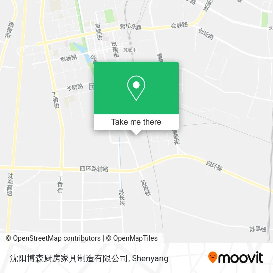 沈阳博森厨房家具制造有限公司 map
