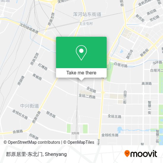郡原居里-东北门 map