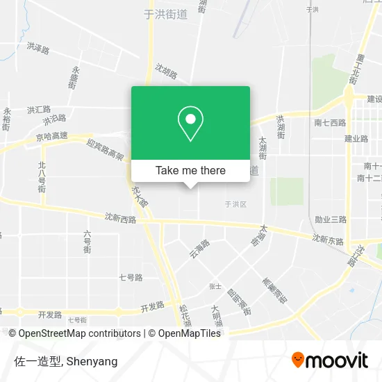 佐一造型 map