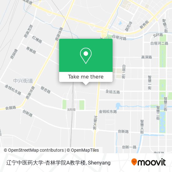 辽宁中医药大学-杏林学院A教学楼 map