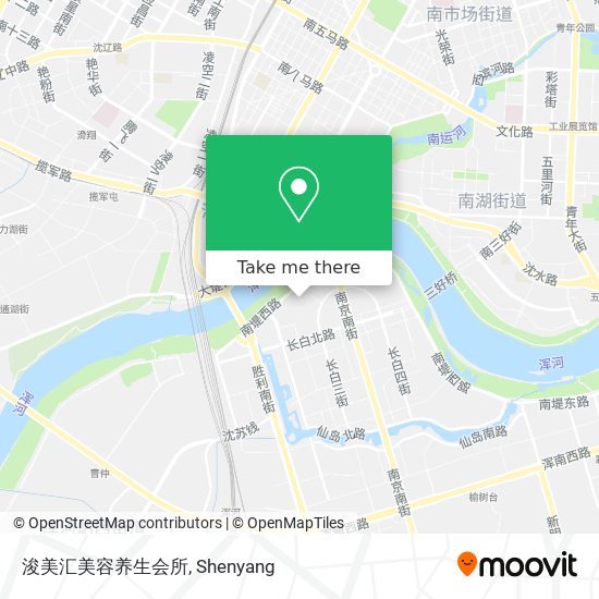 浚美汇美容养生会所 map