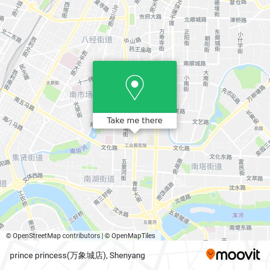 prince princess(万象城店) map