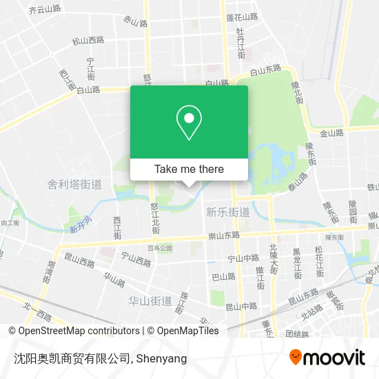 沈阳奥凯商贸有限公司 map