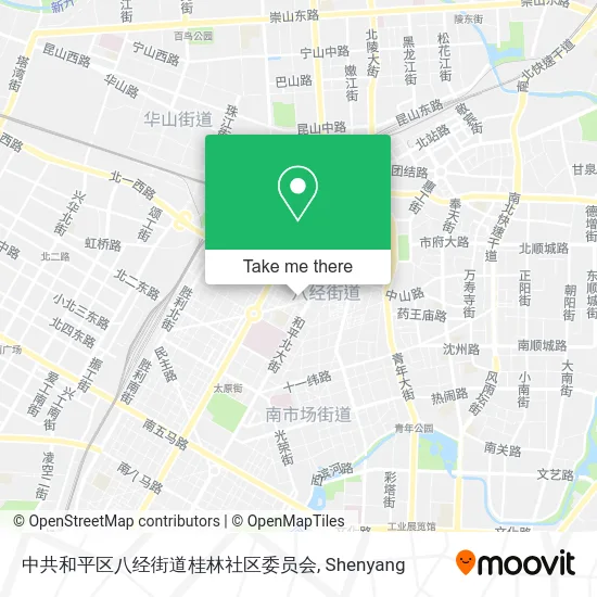 中共和平区八经街道桂林社区委员会 map