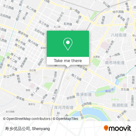 寿乡优品公司 map