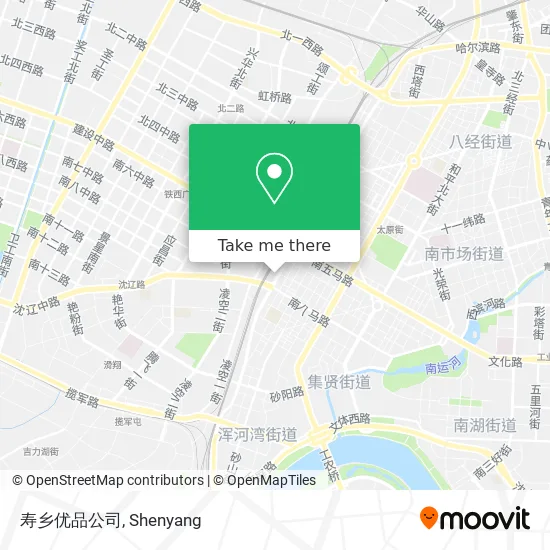 寿乡优品公司 map
