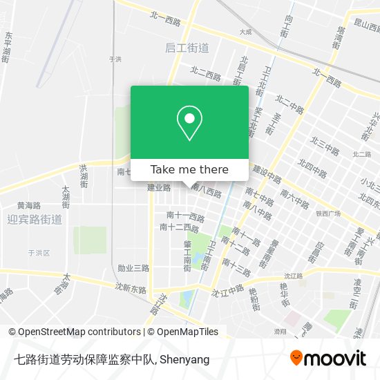 七路街道劳动保障监察中队 map